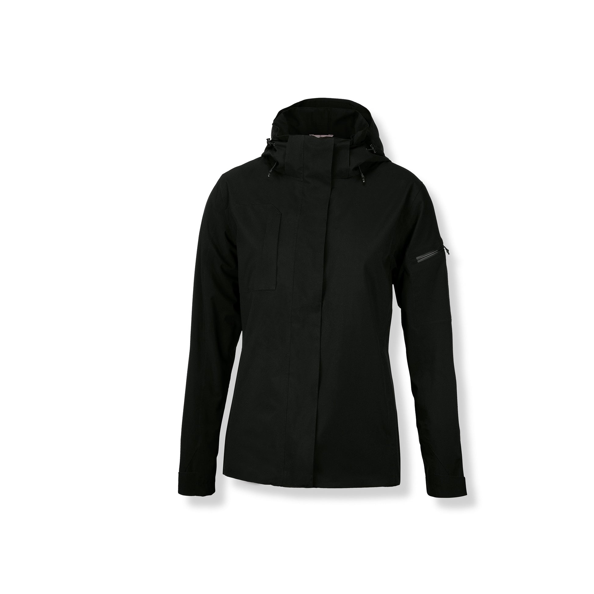 Black - Front - Nimbus Womens-Ladies Whitestone Jacket