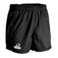 Black - Side - Rhino Mens Auckland Rugby Shorts
