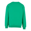 Grass Green - Back - Build Your Brand Mens Crew Neck Plain Sweatshirt