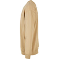 Union Beige - Lifestyle - Build Your Brand Mens Crew Neck Plain Sweatshirt
