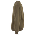 Olive - Lifestyle - Build Your Brand Mens Crew Neck Plain Sweatshirt