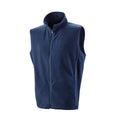Navy - Front - Result Core Adults Unisex Microfleece Gilet