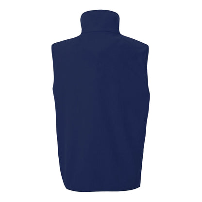Navy - Back - Result Core Adults Unisex Microfleece Gilet