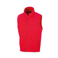 Red - Front - Result Core Adults Unisex Microfleece Gilet