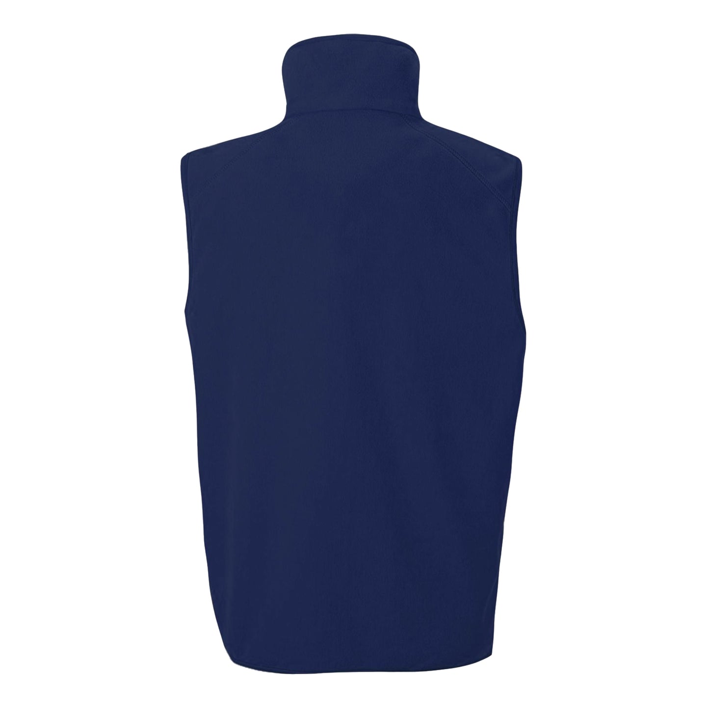 Navy - Back - Result Core Adults Unisex Microfleece Gilet