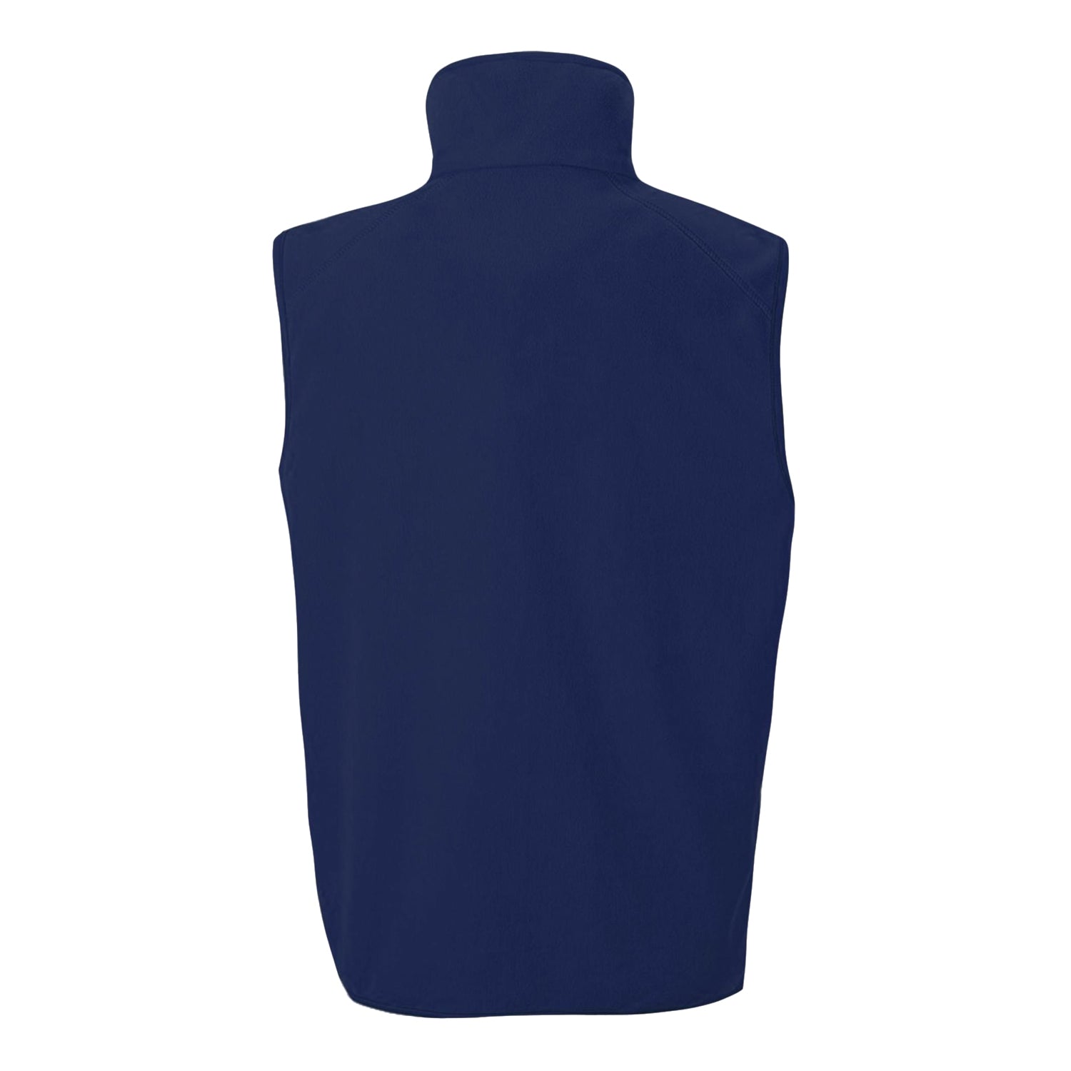 Navy - Back - Result Core Adults Unisex Microfleece Gilet