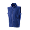 Royal - Front - Result Core Adults Unisex Microfleece Gilet