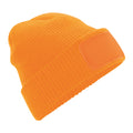 Fluorescent Orange - Front - Beechfield Mens Thinsulate Printers Beanie