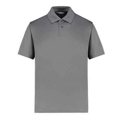 Charcoal - Front - Kustom Kit Mens Cooltex Plus Pique Polo