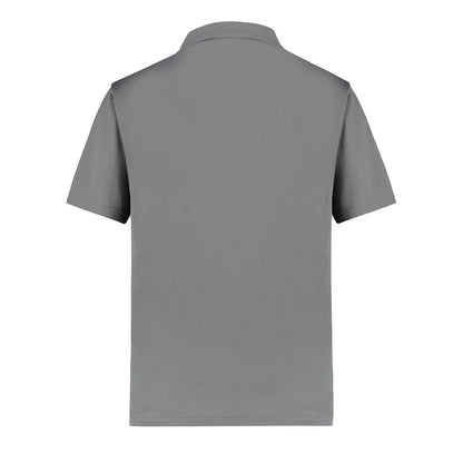 Charcoal - Back - Kustom Kit Mens Cooltex Plus Pique Polo