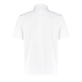 White - Back - Kustom Kit Mens Cooltex Plus Pique Polo