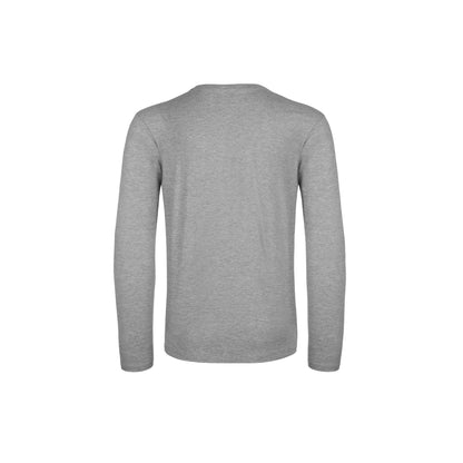 Sport Grey - Back - B&C Mens #E190 Long Sleeve T-Shirt
