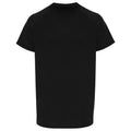 Black - Back - TriDri Mens Embossed Sleeve T-shirt
