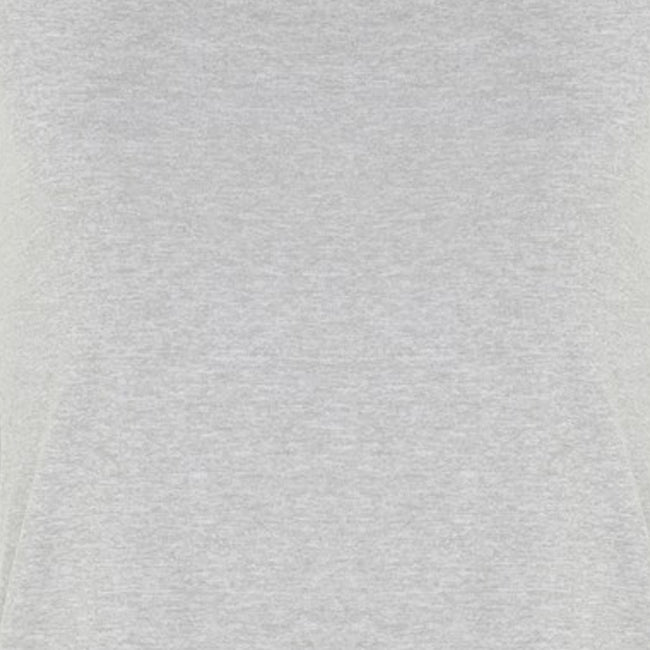 Silver Melange-Black - Side - TriDri Womens-Ladies Yoga Vest