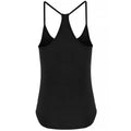 Black - Back - TriDri Womens-Ladies Yoga Vest