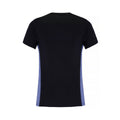 Navy-Blue Melange - Back - TriDri Womens-Ladies Contrast Panel Performance T-Shirt