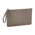 Taupe - Front - Bagbase Boutique Accessory Pouch