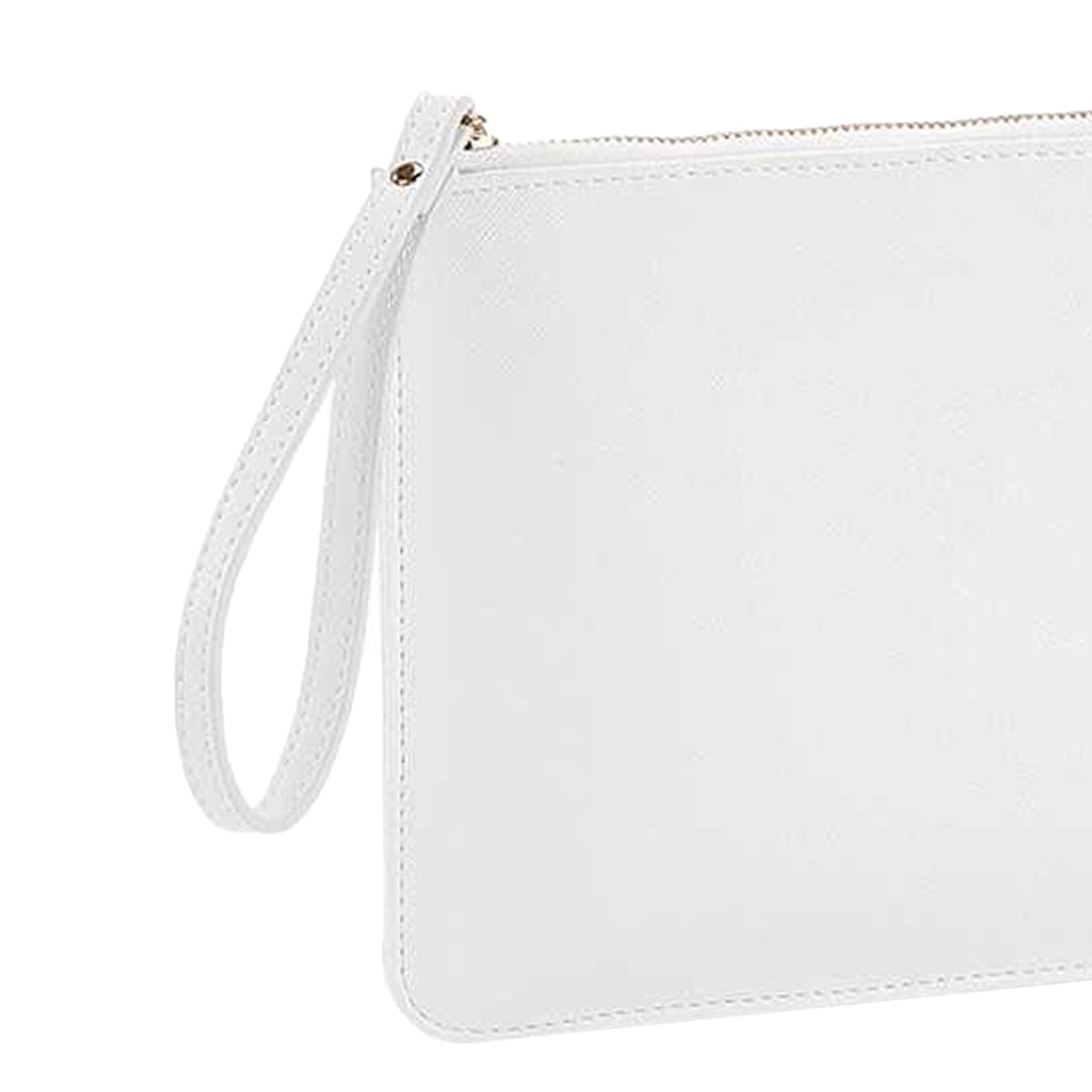 Soft White - Front - Bagbase Boutique Accessory Pouch
