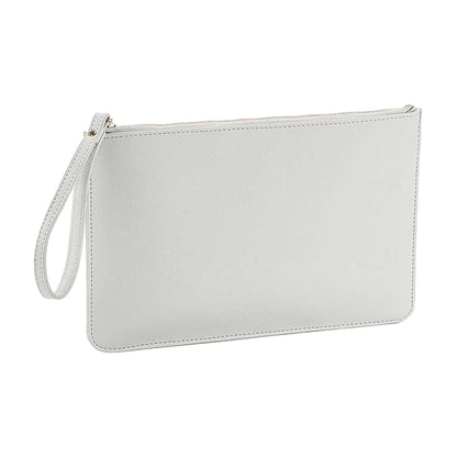 Soft Grey - Front - Bagbase Boutique Accessory Pouch