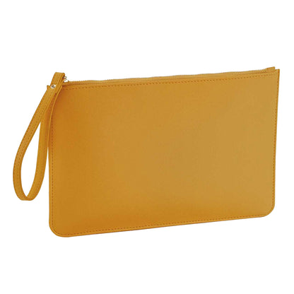 Mustard Yellow - Front - Bagbase Boutique Accessory Pouch