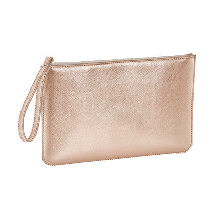 Rose Gold - Front - Bagbase Boutique Accessory Pouch
