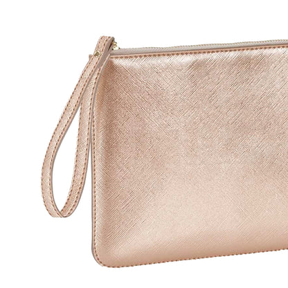 Rose Gold - Back - Bagbase Boutique Accessory Pouch