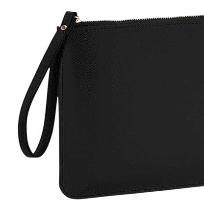Black - Back - Bagbase Boutique Accessory Pouch