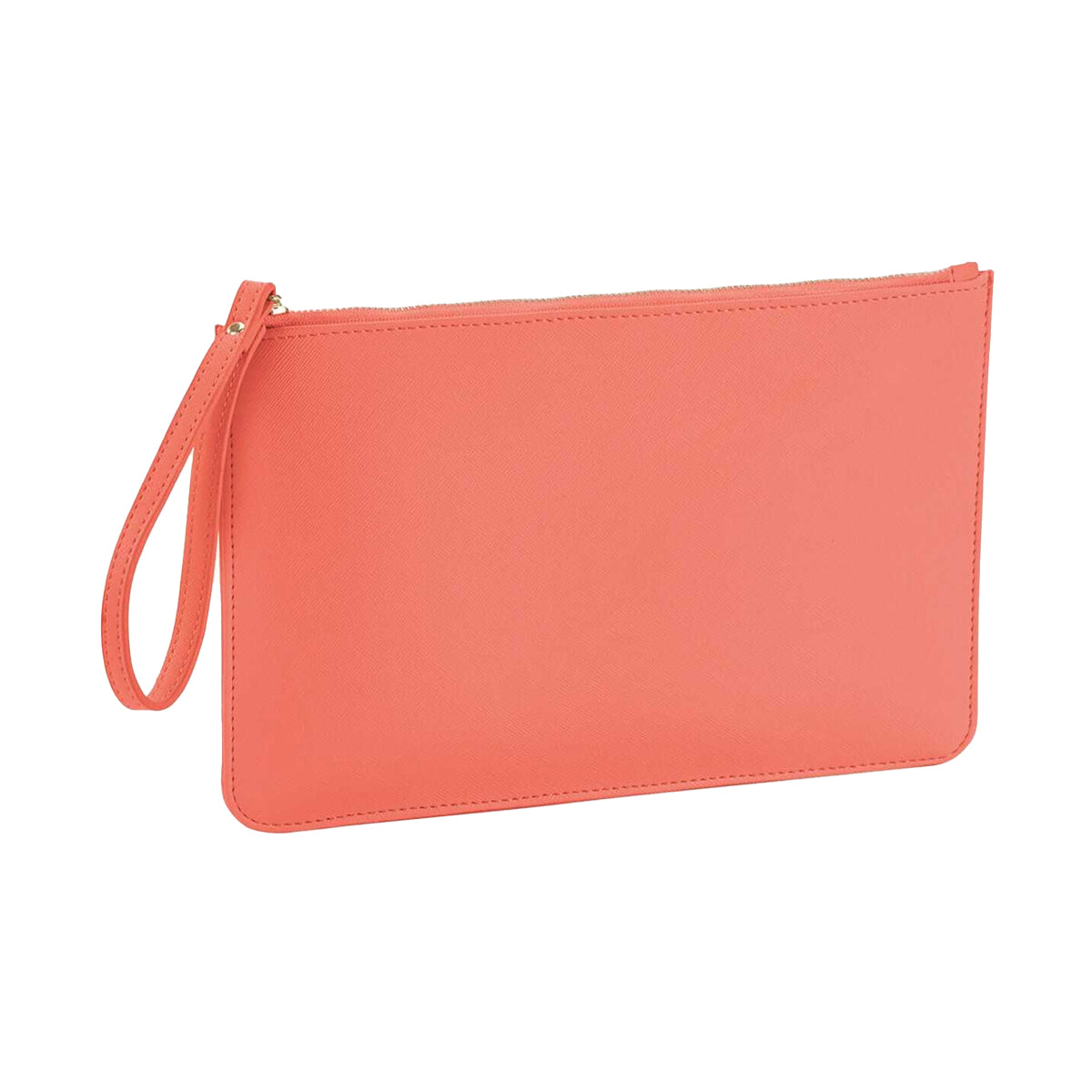 Coral - Front - Bagbase Boutique Accessory Pouch