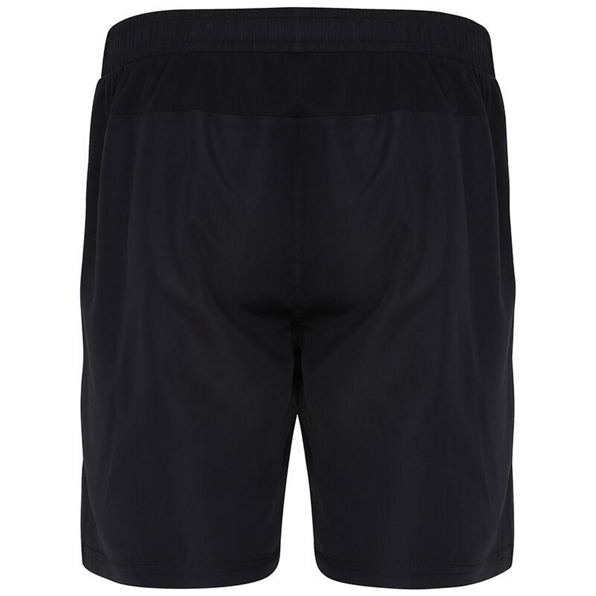 Black - Back - TriDri Mens Training Shorts