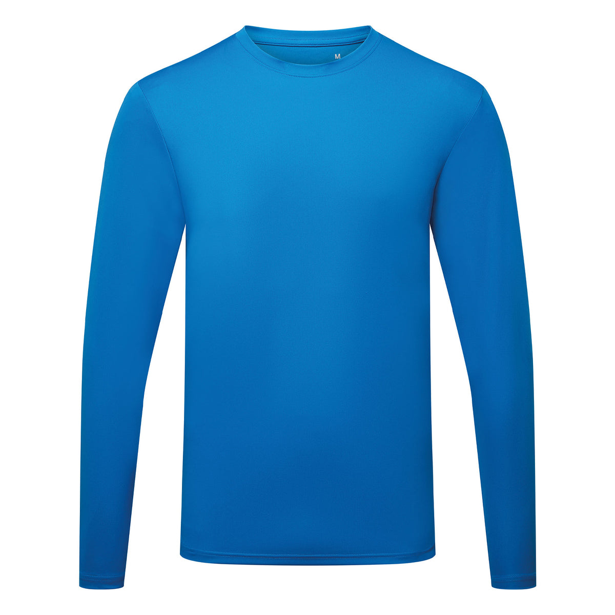 Sapphire - Front - TriDri Mens Long Sleeve Performance T-Shirt