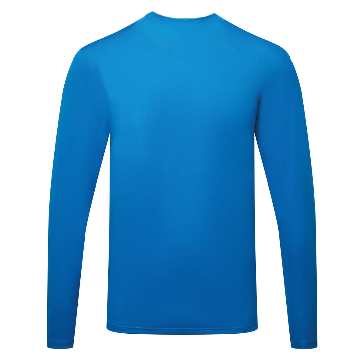 Sapphire - Back - TriDri Mens Long Sleeve Performance T-Shirt