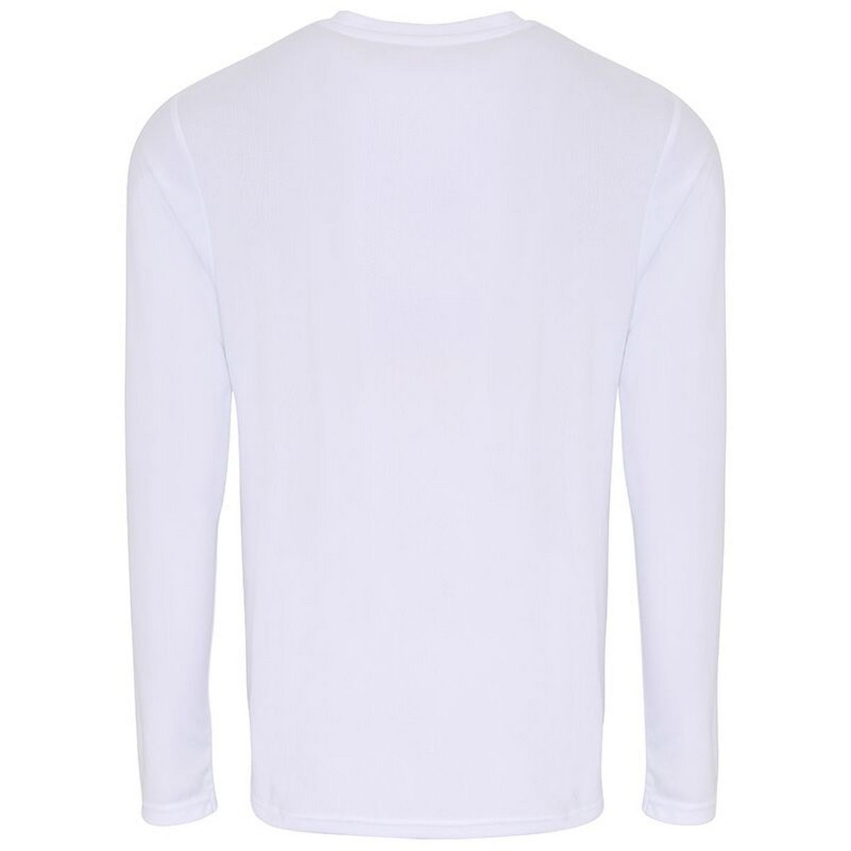 White - Back - TriDri Mens Long Sleeve Performance T-Shirt