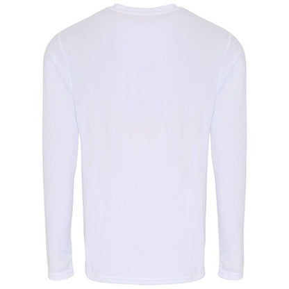 White - Back - TriDri Mens Long Sleeve Performance T-Shirt