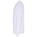 White - Side - TriDri Mens Long Sleeve Performance T-Shirt