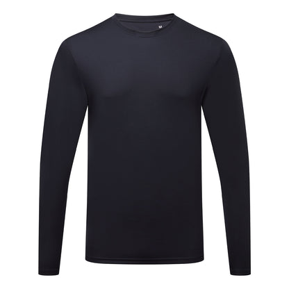 French Navy - Front - TriDri Mens Long Sleeve Performance T-Shirt