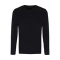 Black - Front - TriDri Mens Long Sleeve Performance T-Shirt