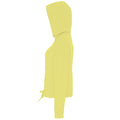 Lemon - Side - TriDri Womens-Ladies Cropped Oversize Hoodie