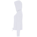 White - Side - TriDri Womens-Ladies Cropped Oversize Hoodie