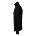 Black-White - Back - TriDri Womens-Ladies Long Sleeve Performance Quarter Zip Top