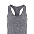 Charcoal - Side - TriDri Womens-Ladies Seamless 3D Fit Multi Sport Sculpt Vest