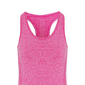 Pink - Side - TriDri Womens-Ladies Seamless 3D Fit Multi Sport Sculpt Vest