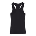 Full Black - Back - TriDri Womens-Ladies Seamless 3D Fit Multi Sport Sculpt Vest
