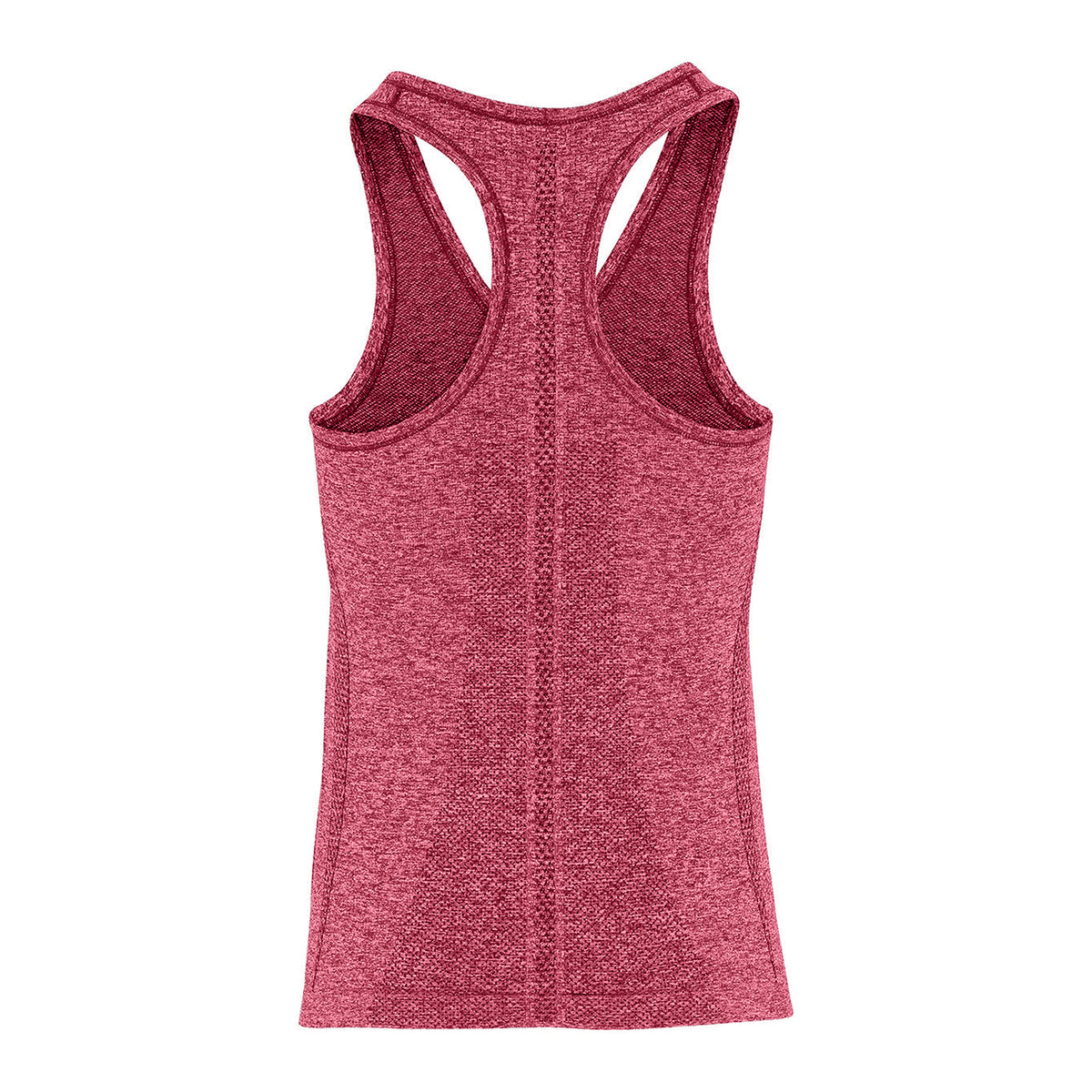 Burgundy - Back - TriDri Womens-Ladies Seamless 3D Fit Multi Sport Sculpt Vest