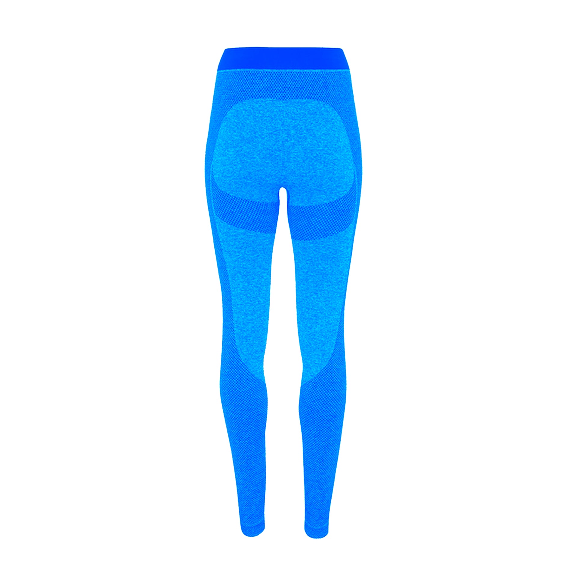 Sapphire Blue - Back - TriDri Womens-Ladies Seamless 3D Fit Multi Sport Sculpt Leggings