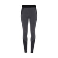 Black - Front - TriDri Womens-Ladies Seamless 3D Fit Multi Sport Sculpt Leggings