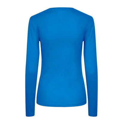 Sapphire - Back - TriDri Womens-Ladies Long Sleeve Performance T-Shirt