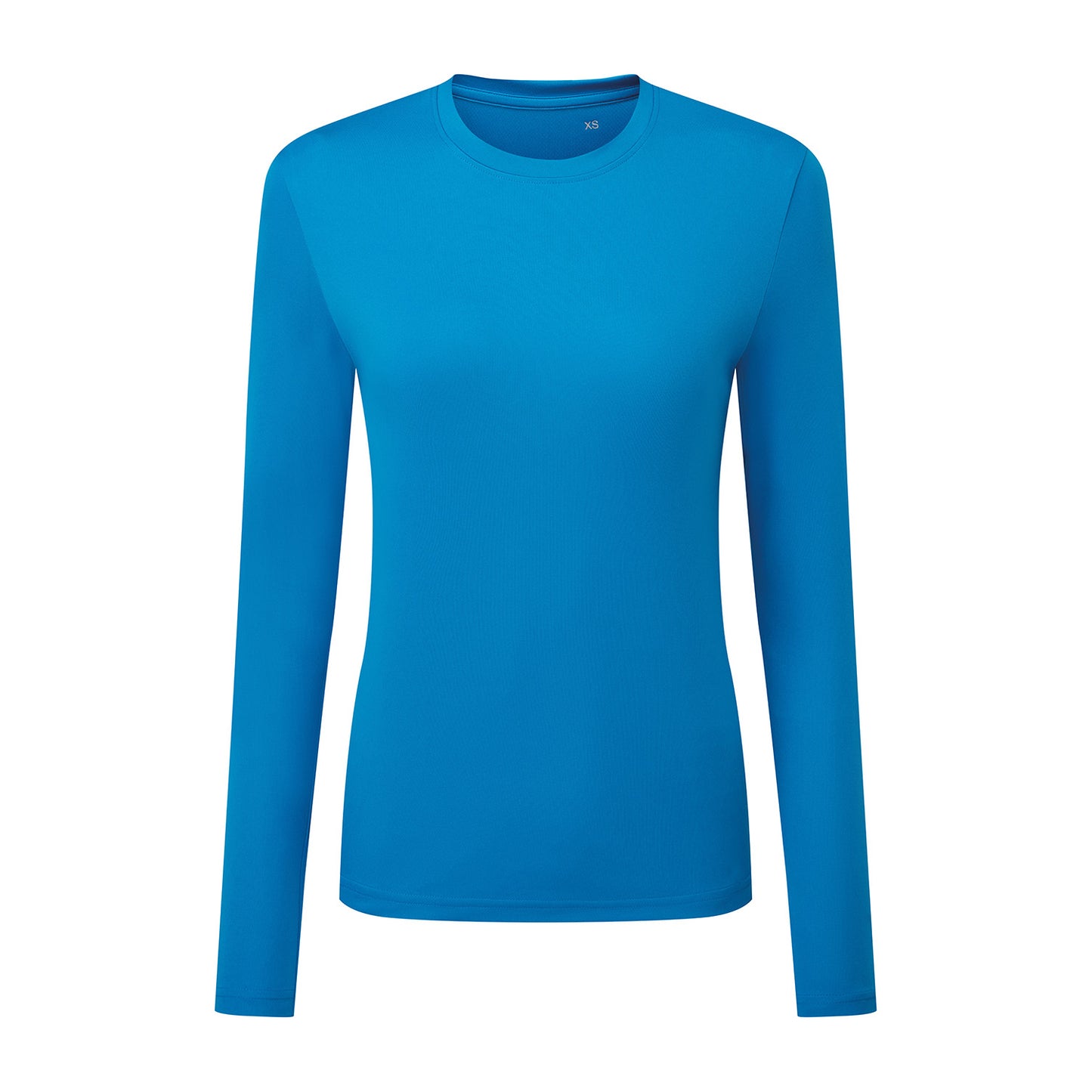 Sapphire - Front - TriDri Womens-Ladies Long Sleeve Performance T-Shirt