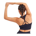 Navy - Side - TriDri Womens-Ladies Seamless 3D Fit Multi Sport Reveal Sports Bra