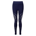 Navy - Front - TriDri Womens-Ladies Seamless 3D Fit Multi Sport Reveal Leggings