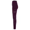 Mulberry - Side - TriDri Womens-Ladies Seamless 3D Fit Multi Sport Reveal Leggings